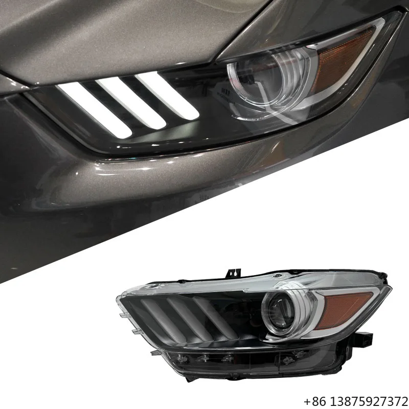 

Светодиодная фара в сборе для автомобилей 2015-2017 годов с LED DRL и проектором, аксессуары для автомобильного освещения