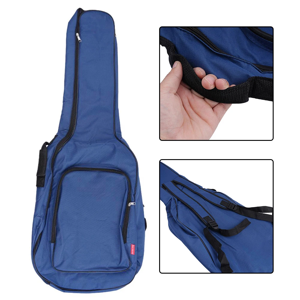 

Back Bag Guitar Back Bag Guitar Bag Padded Gig Bag Black Acoustic Guitar High Quality Padded Gig Bag Useful Oxford Fabric
