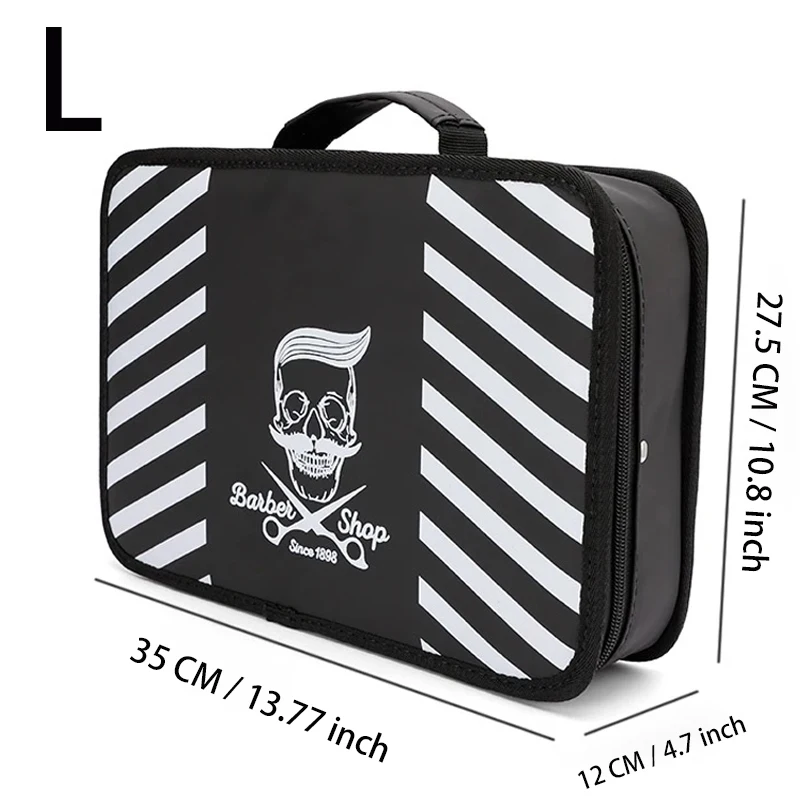 Barber Tools Storage Bag, PU Leather Organizer