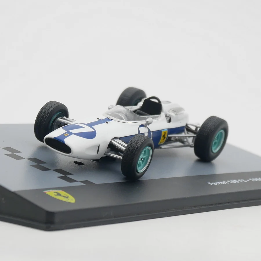 トイビークルコレクション-ixo-1-43-フェラーリ-158-f1-1964-ジョン・サルティス-レーシング-ダイキャストカーモデル