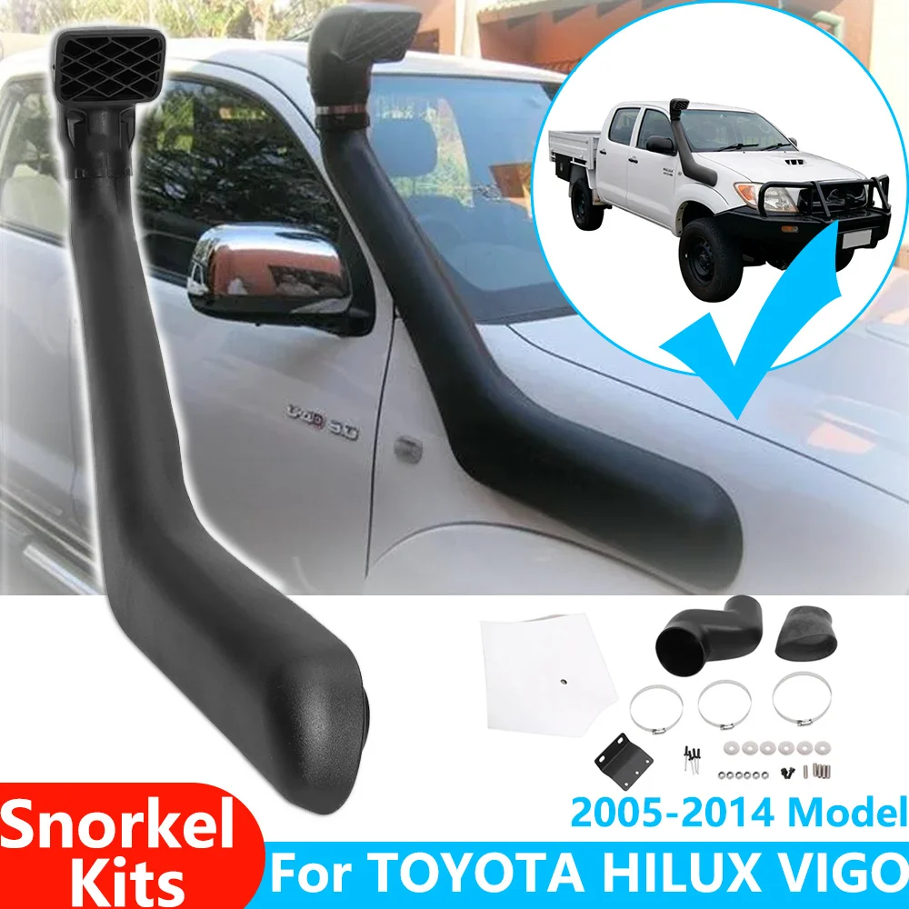 

Car Raised Air Intake Snorkel kit for Toyota Hilux Vigo 2005-2014 Engine Protection Off Road 4x4 Accessories DUKE4WD