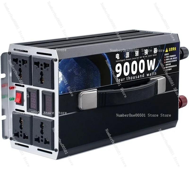 

High - Power 12V/24V/48V/60V to 220V Modified Sine Wave Car Inverter for Vehicles