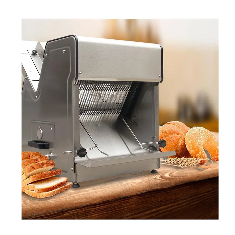 

Bread Crouton Cutter Electrical Ham Bread Slicer Blades / Food Slice Slicing Machine / Toast Cutting Machine