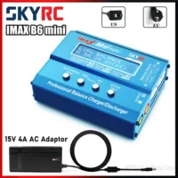 SKYRC IMAX B6mini Balance Battery Charger Discharger 11-18V LiPo LiHV LiFe LiIon 6A 60W Built-in Cooling Fan 15V 4A AC Adaptor