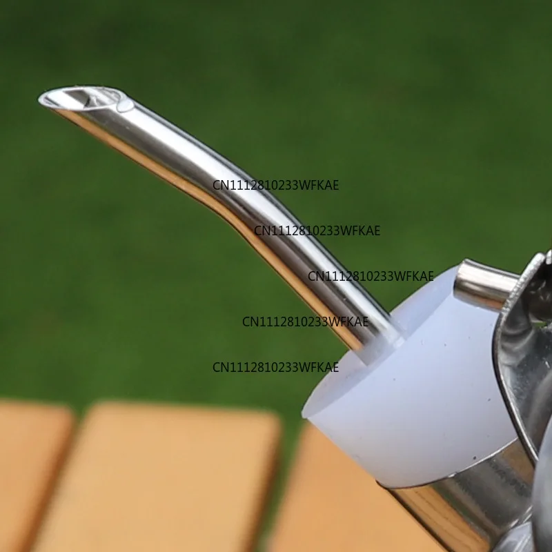 Outdoor camping kettle nozzle Silicone stainless steel coffee pot Extension nozzle, portable conversion spout Slender nozzle