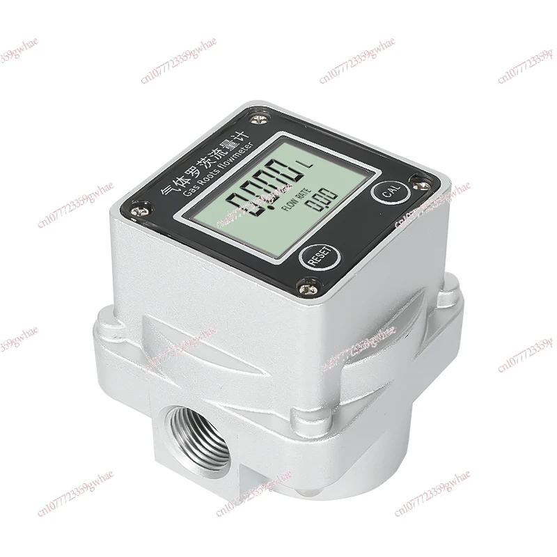 Gas meter Electronic digital compressed air Roots flowmeter