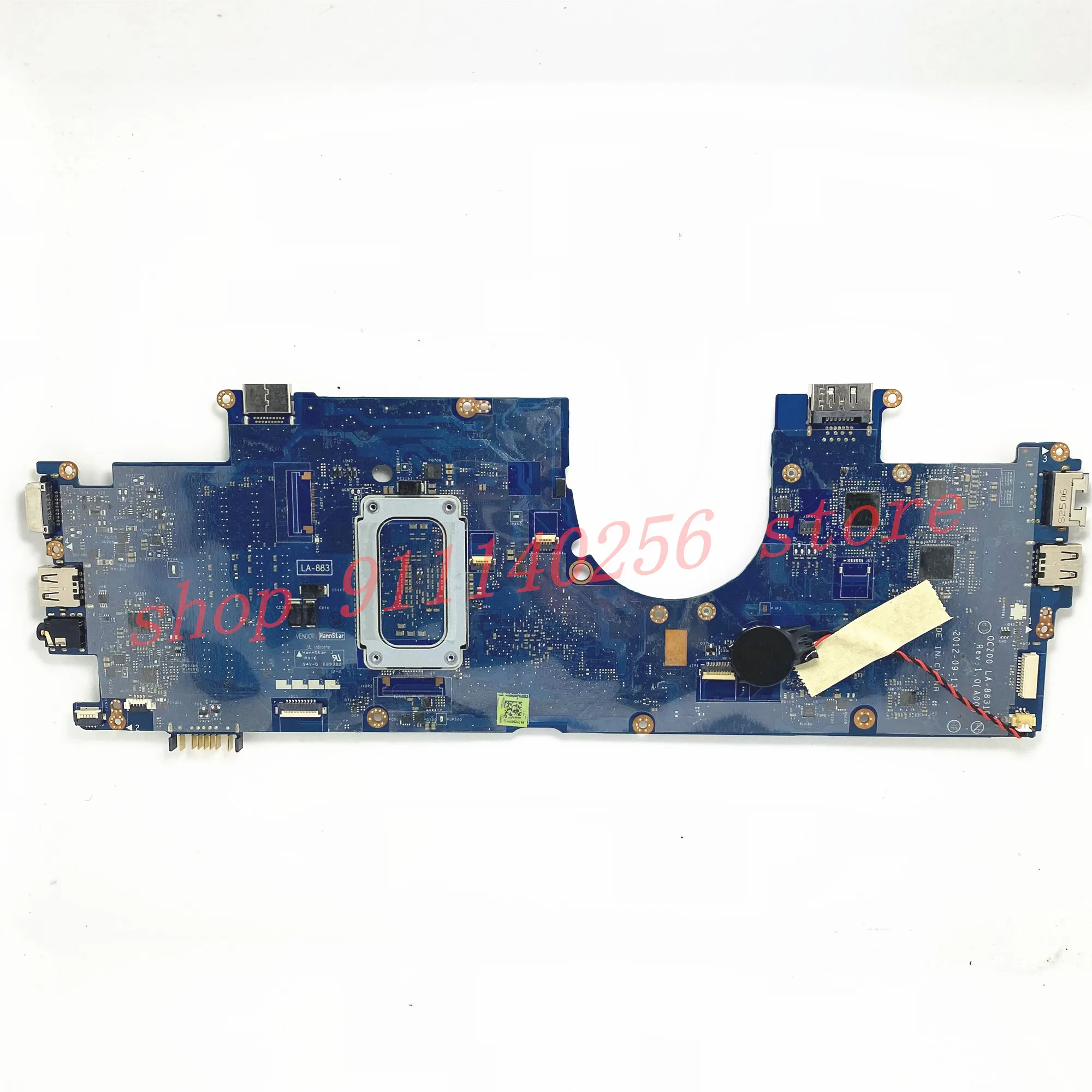 CN-0H5YVY 0H5YVY H5YVY Mainboard FÜR DELL XPS 13 7390 Laptop Motherboard Mit SRG0N I7-1065G7 CPU LA-G172P 100% Volle Arbeits Gut