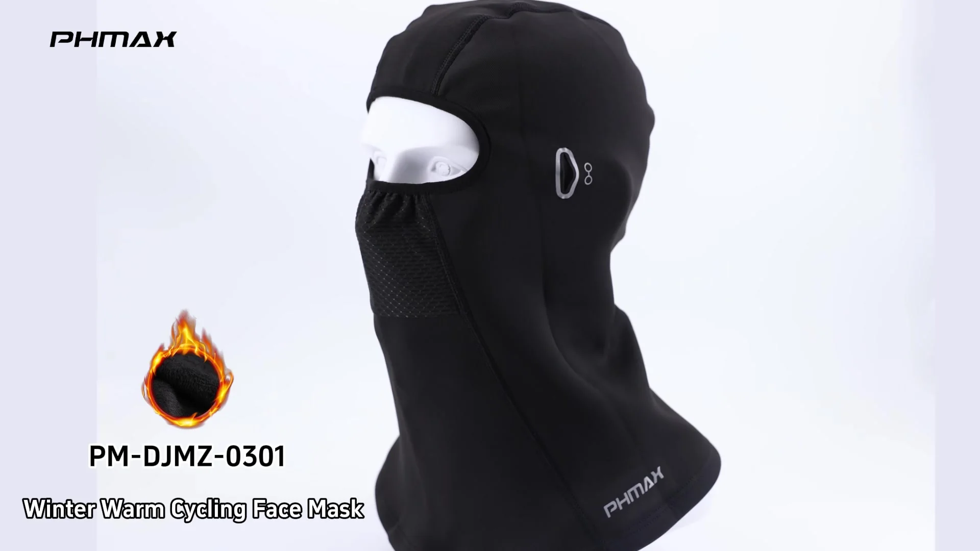 PHMAX قناع ركوب الدراجات النارية حماية من الرياح والدفء قناع وجه كامل قابل للتنفس بالاكلافا قبعة وشاح هود موتو السائق قبعة الرياح