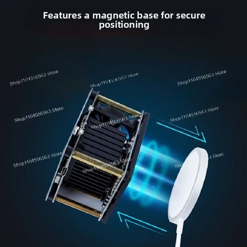 Wireless charging tester magnetic pop-up window