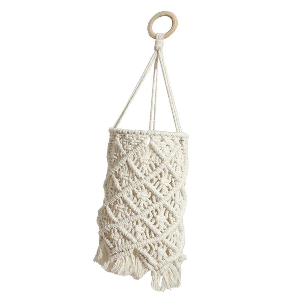 

1Pcs Lampshade Creative Hand-Woven Bohemian Style Chandelier Cover Decorative Lamp Screen for Cozy Warm Atmosphere in Living