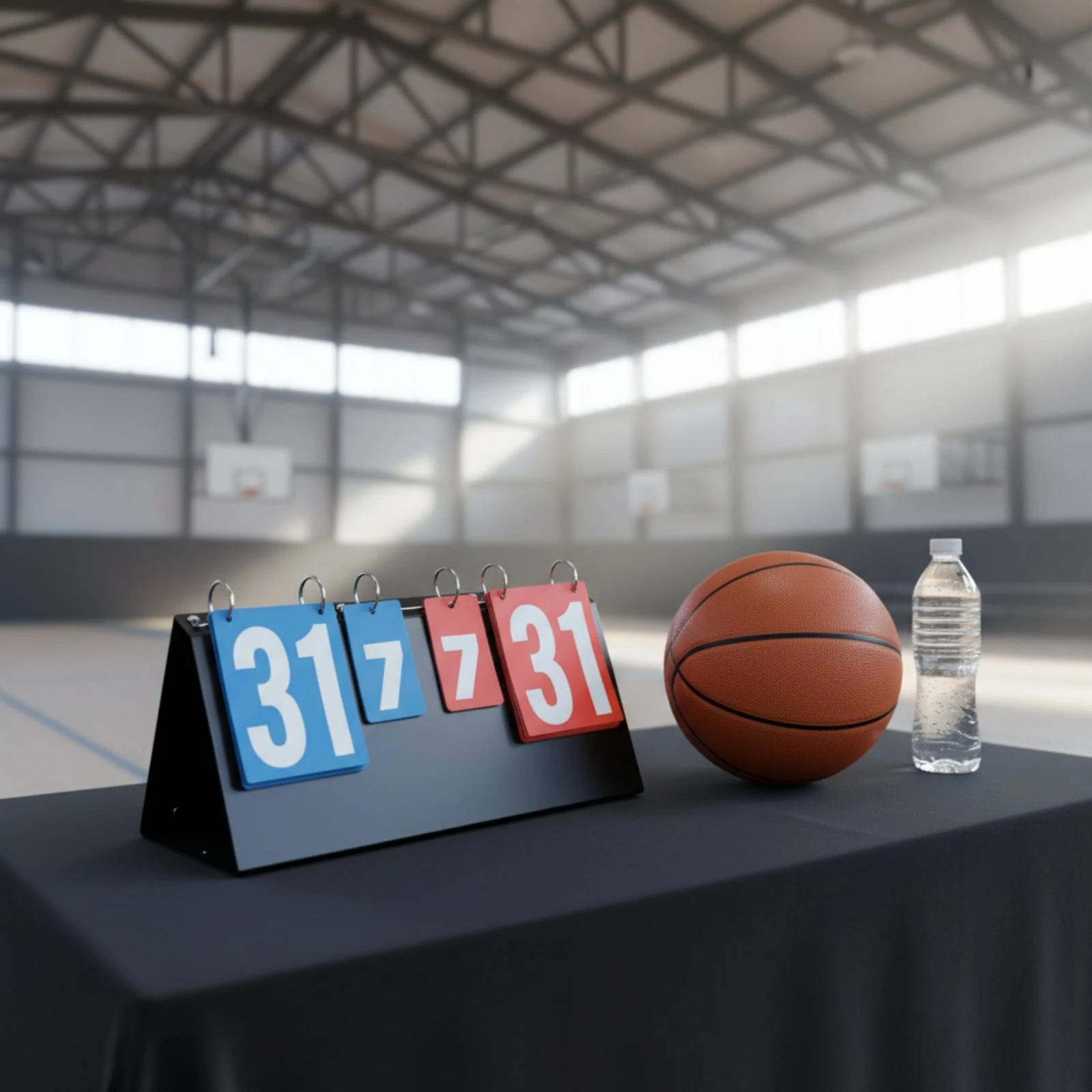 placar-portatil-dobravel-multiesportivo-marcador-de-pontos-facil-de-ler-com-numeros-dupla-face-para-torneios