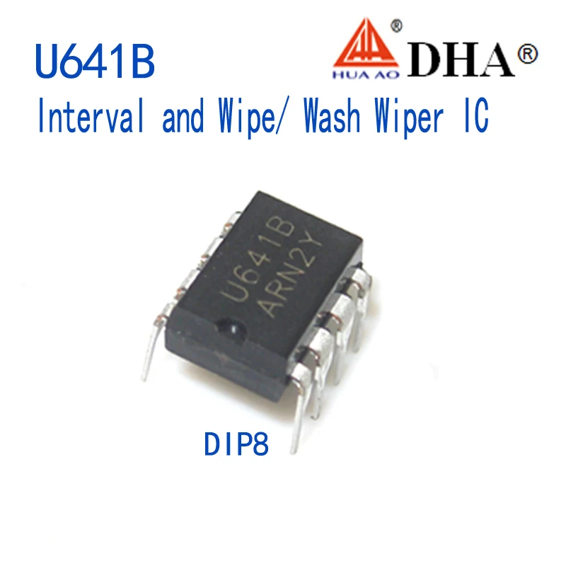 

U641B Автомобильный интервал и реле стеклоочистителя/омывателя ASIC DIP8