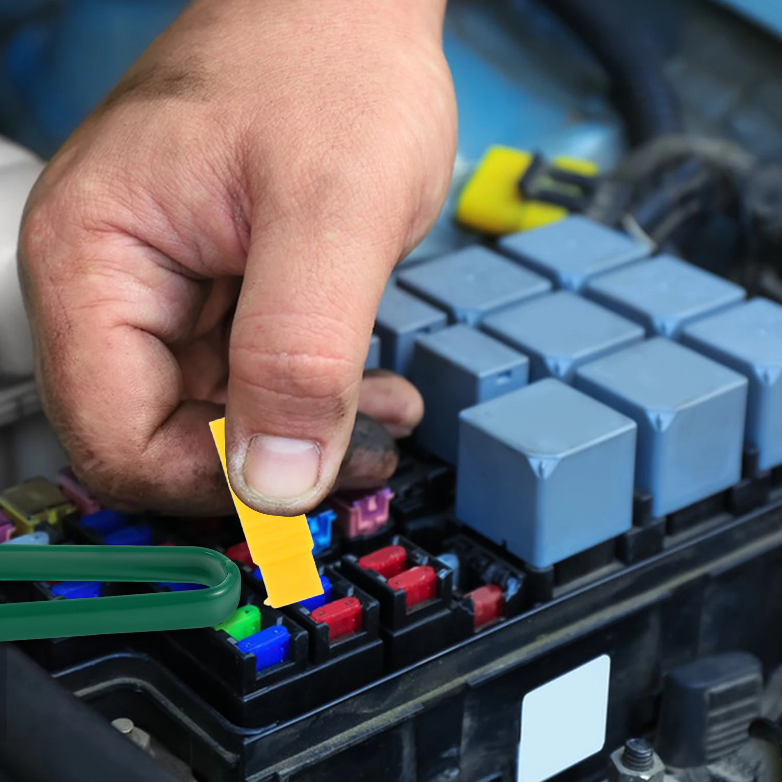 

2Pcs Premium Fuse Puller for Car Efficiently Remove and Insert Fuses Relays with Precision Ergonomic Design Ensures Comfortable