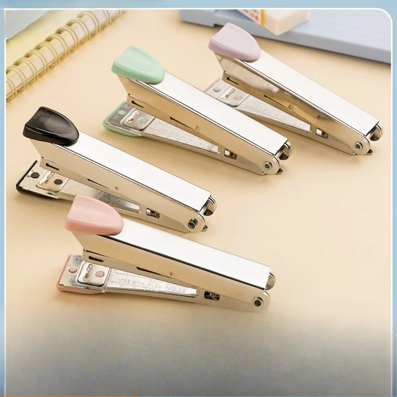 Hand-held Portable and Labor-saving Creative Stapler for Students, Office Stationery