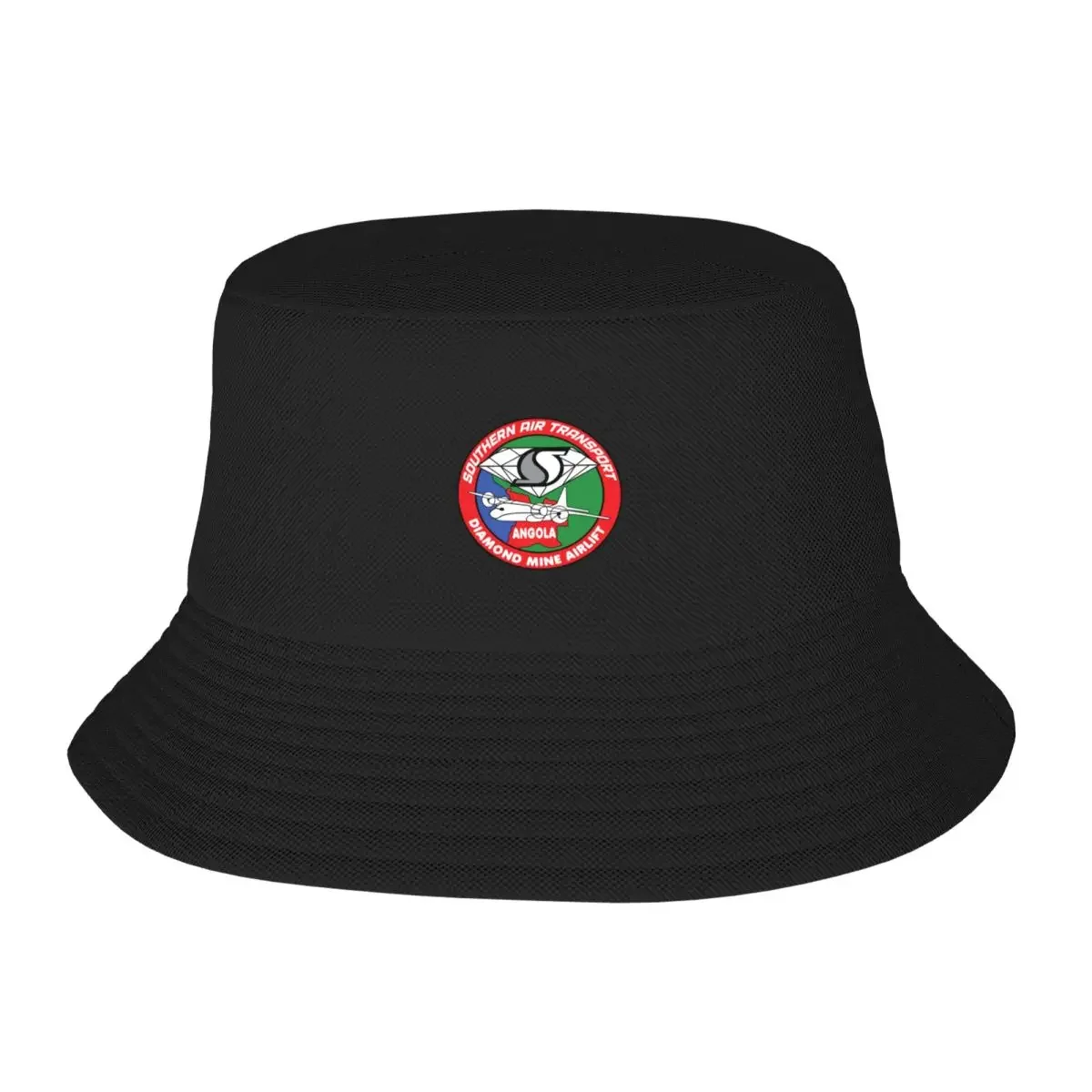 New The PARANOIA CIA Airlines  Air Transport Angola AirliftCap Bucket Hat Hip Hop Hat For Man Women's