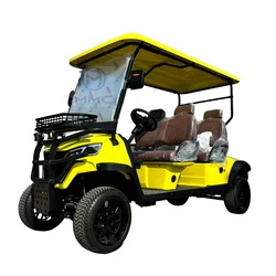 Super Discount Four-Wheel Drive Electric Scooter 4 Seats Gasoline Powered 300CC Travel 4-Seater Golf Cart with Bluetooth Speaker