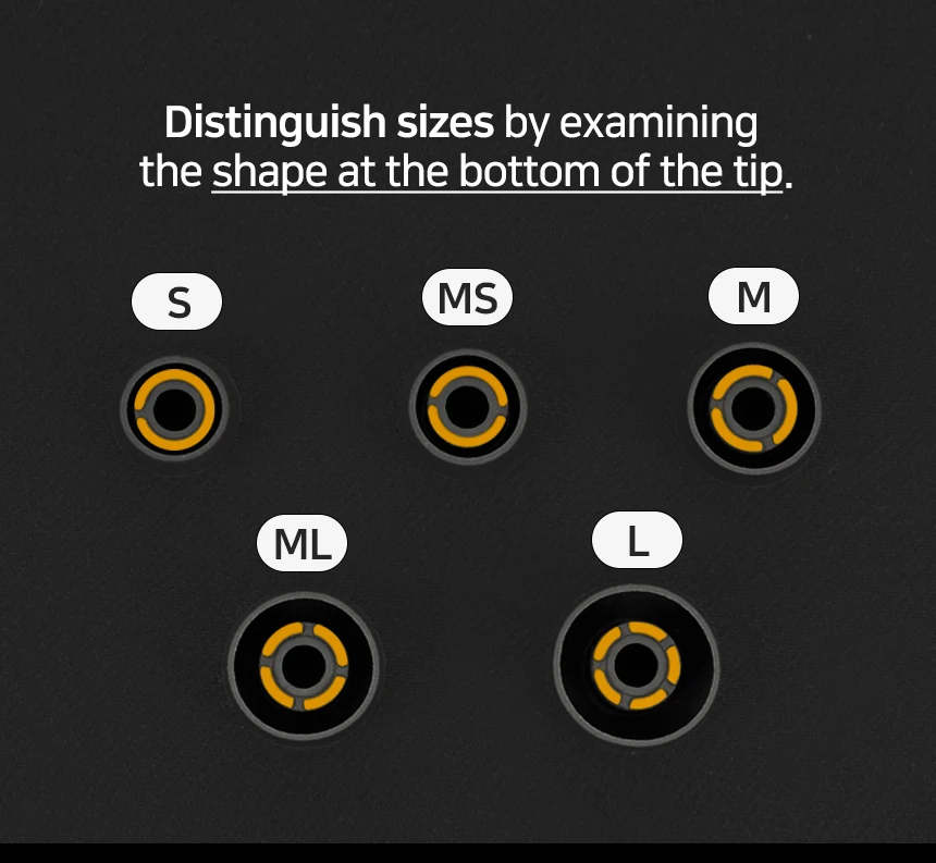 ELOIT/DIVINUS Velvet Wide Bore Silicone Earphone Eartips For 4-6mm Nozzle, Soft Deeply Ear Tips For Earbuds Tanchjim 4U,Davinci