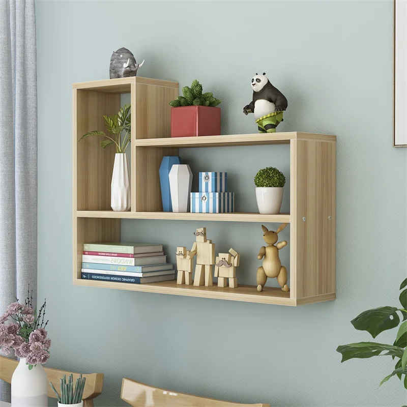 Creative wall shelf wall mounted wall shelf hanging cabinet wall cabinet locker bathroom cabinet storage simple wall cabinet boo