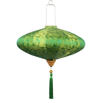 새해 첫날 고대 스타일 랜턴 장식, 티 하우스 인 빈티지 장식, 베트남 크리에이티브 수제 패브릭 플라잉 접시