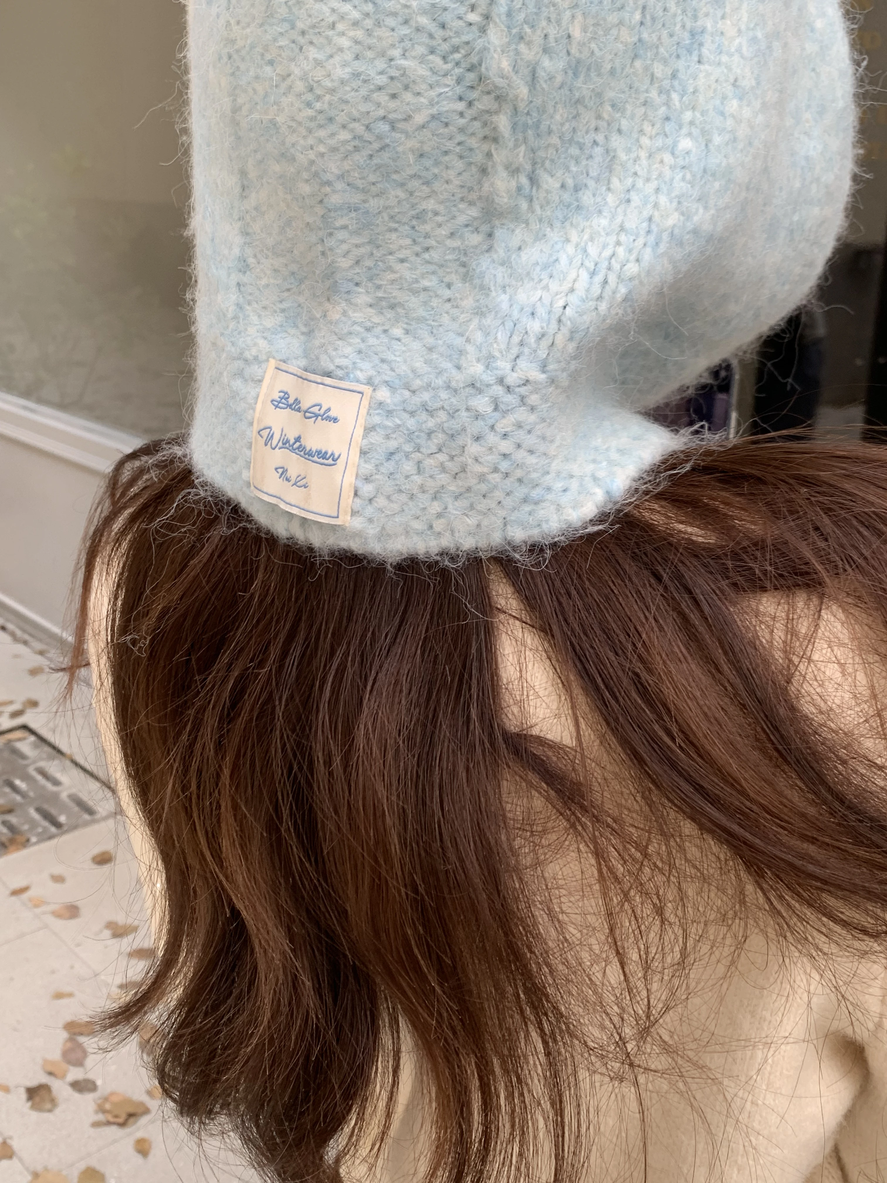 Hat Female Woolen Cap Knitted Hat Winter Keep Warm When Going out Bucket Hat Cold-Proof Slimming Bucket Hat Cute Winter Hat