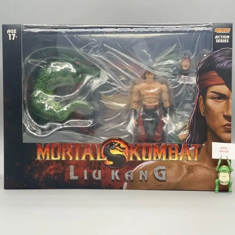 In Stock Original St Storm Toys Mortal Kombat Liu Kang Action Figure Anime Collection Toys Model To Friend Gift Doll