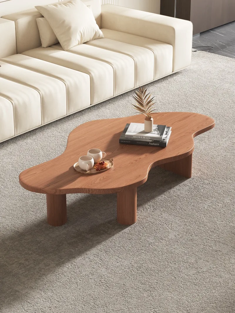 

Medieval minimalist solid wood living room coffee table household