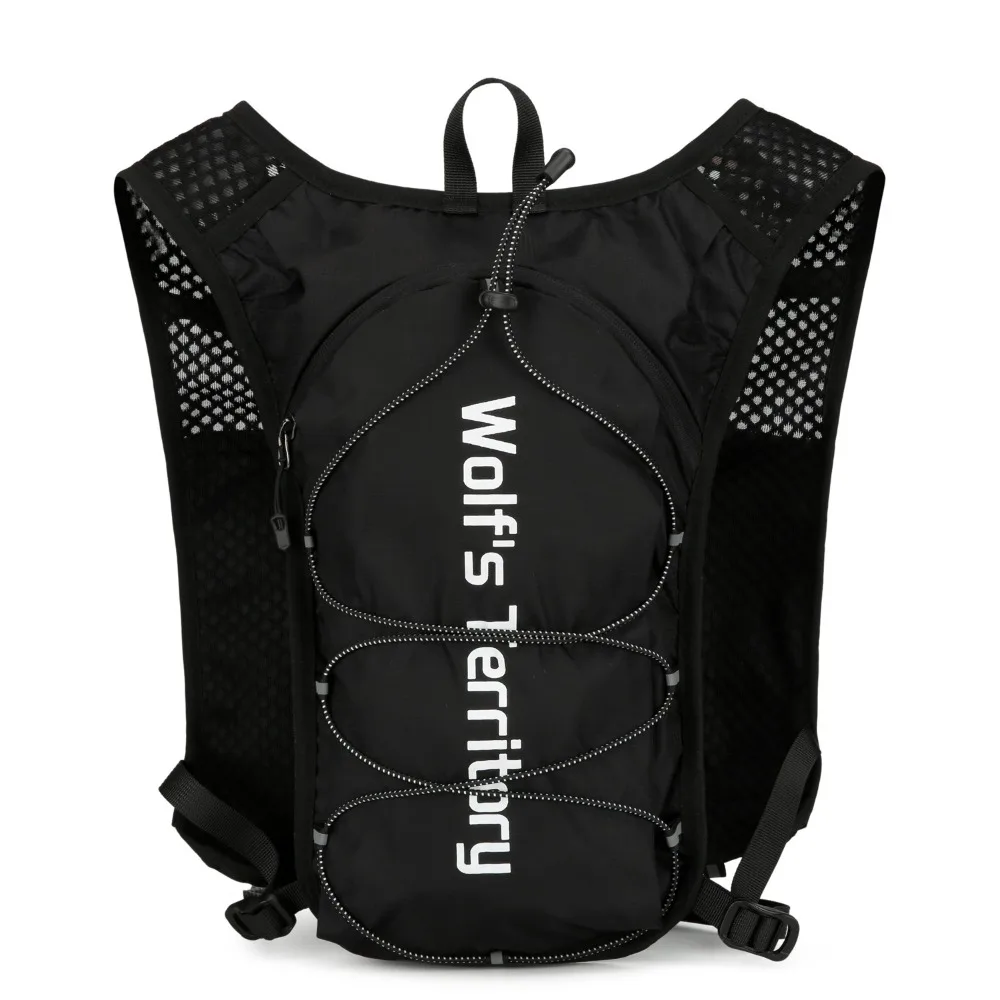 Waterproof Reflective Running Vest Pack Breathable Multifunctional Running Hydration Vest Bag Convenient Adjustable