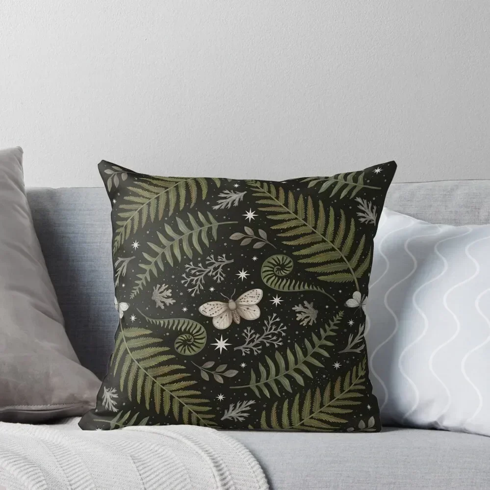 

Magic Of Ferns Throw Pillow pillow cover luxury Luxury Pillow Case Christmas Cases Luxury Room Decorative Cushions