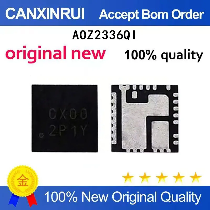 

(5-100 Pieces) Brand new original AOZ2336QI silk screen CX00 QFN spot chip IC AOZ2366QI CXOO