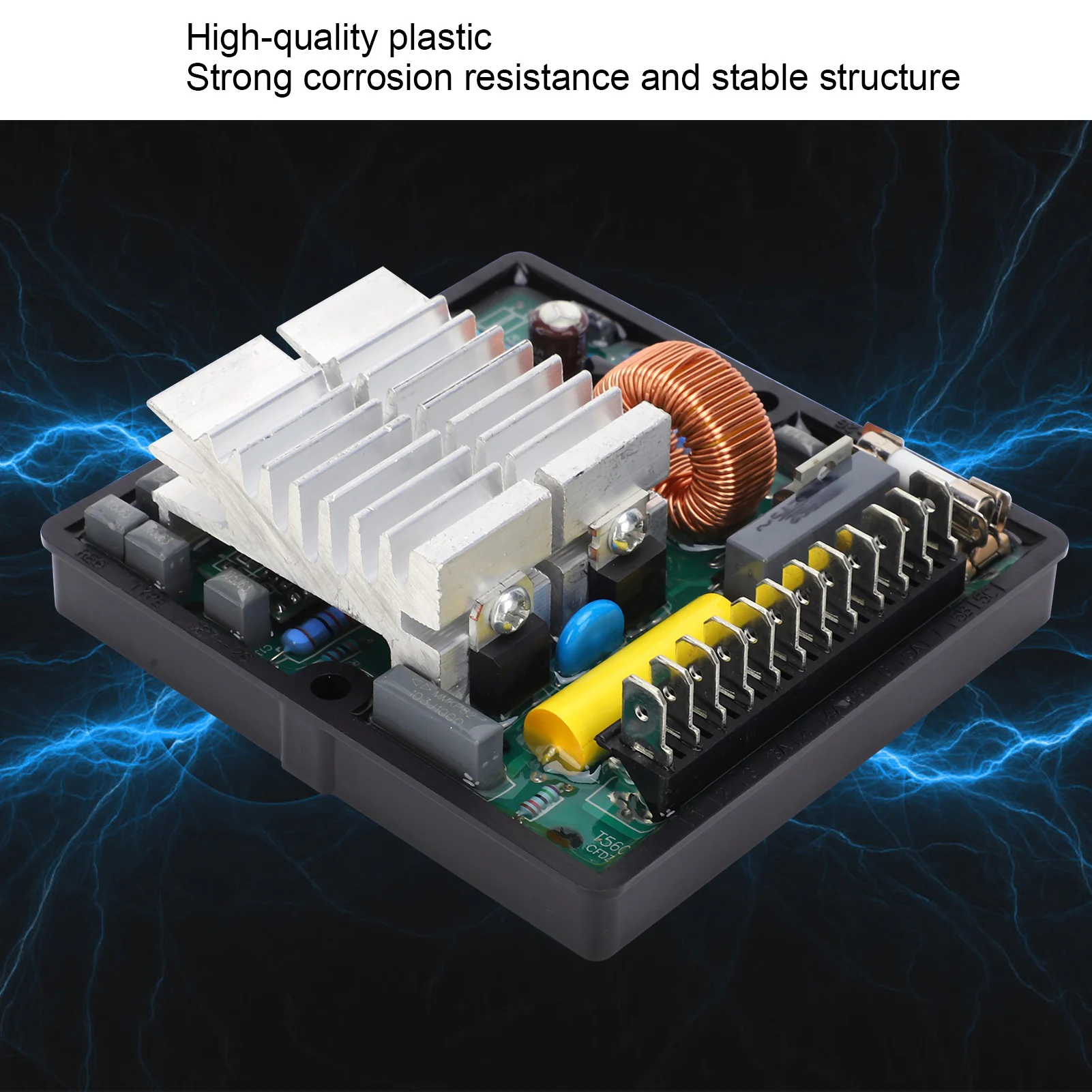 

Generator Automatic Voltage Regulator Board AVR Module Industrial Parts Accessories SR7‑2G