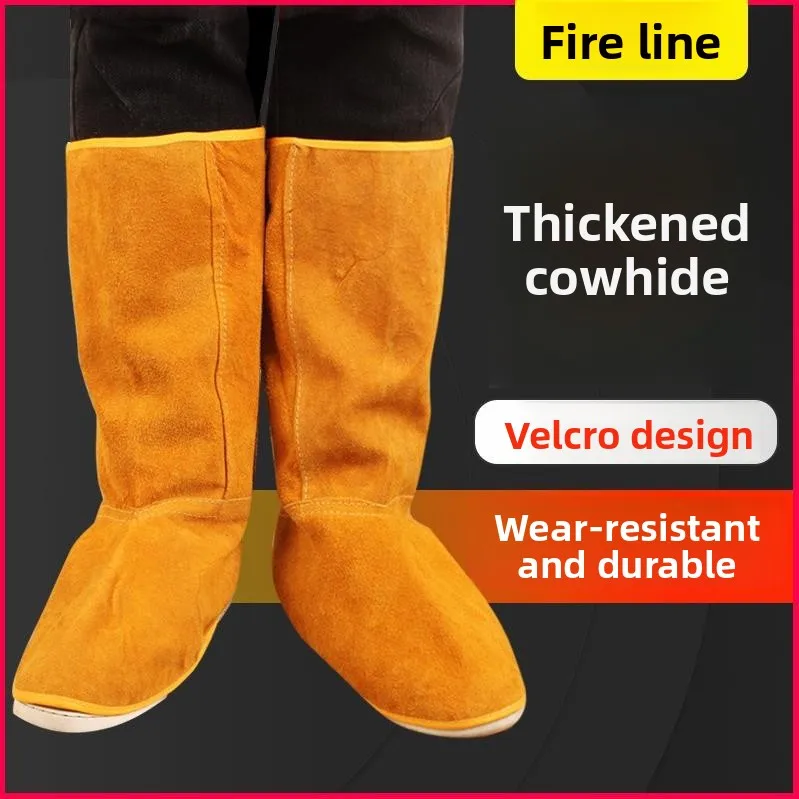 

Наголенники из натуральной кожи для сварщиков: защита от ожогов и теплоизоляция