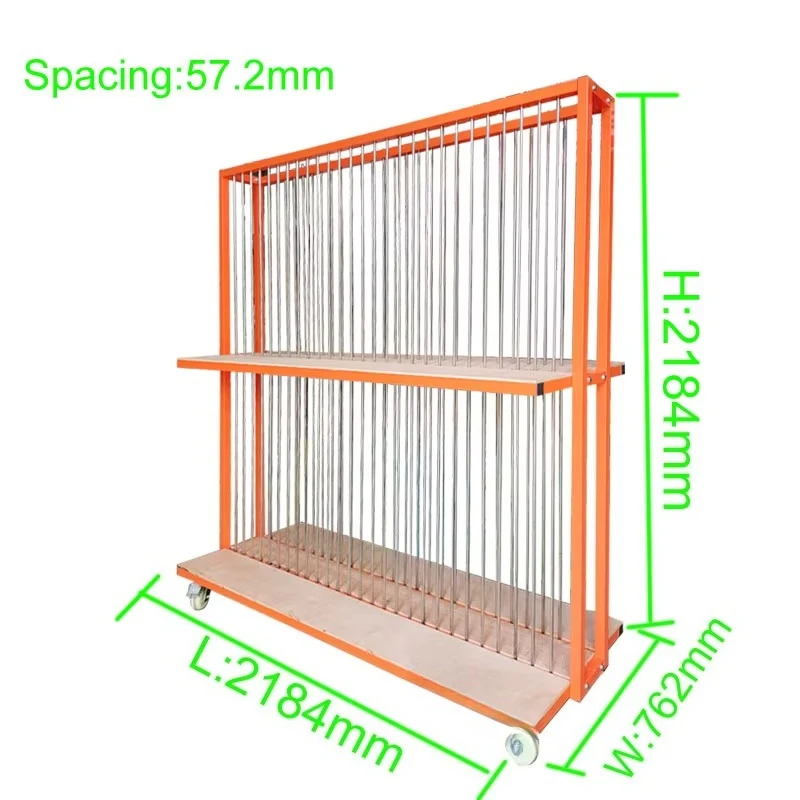 Solid and Durable 2184mm Total 56 Slots Design Can Accommodate Light Glass Door and Window Frame