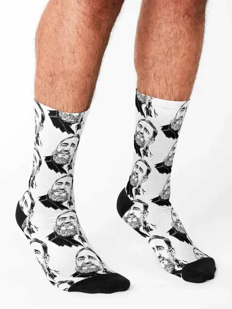 Fidel Castro Socks Running men cotton high quality Children's cotton Ladies Socks Men's