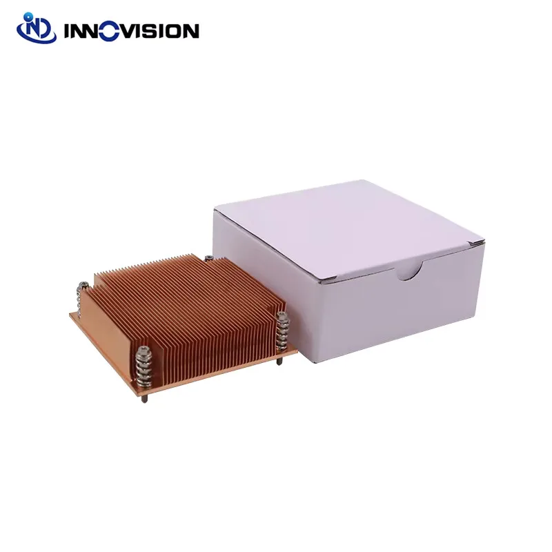 New 1U Passive Heatsink Air Cooling Fanless Radiator LGA1200 LGA1150 LGA1151 LGA1155 LGA1156 CPU Cooler 23MM Height