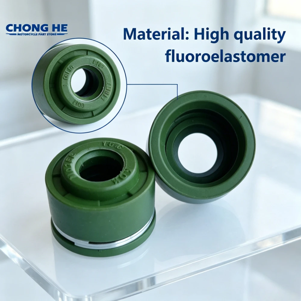 

5.5mm Motorcycle Engine Intake Valve & Exhaust Valve Oil Seal for Suzuki GN250 DR250 EN250 GZ250 GN DR EN GZ Marauder 250 250cc