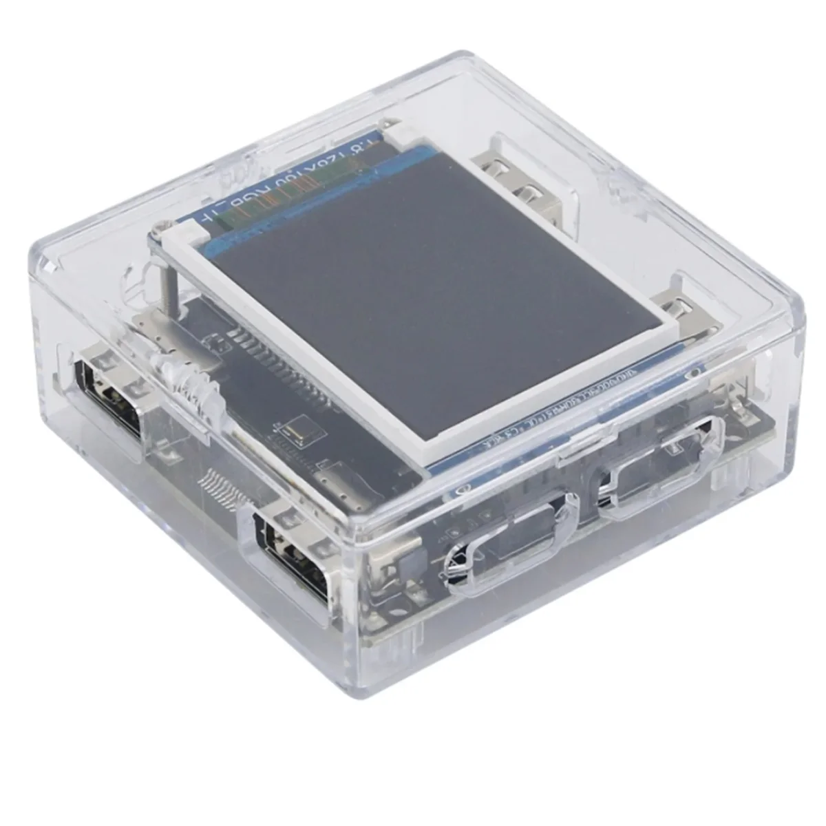 Y06A Kmbox B+Pro Key Mouse Controller Supporto ausiliario AI Doppia USB Press Key Maniglia per mouse per DMA e doppio computer, con LCD