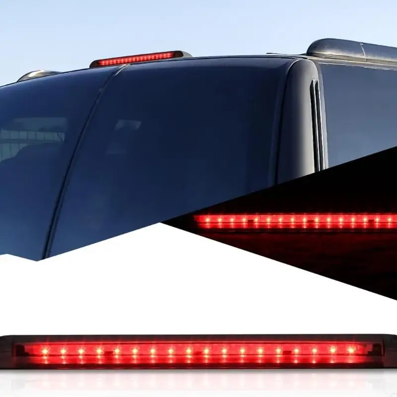 ارتفاع تغلغل ماء مكابح مكابح مصباح فرامل LED سهلة التثبيت 12V-24V #3