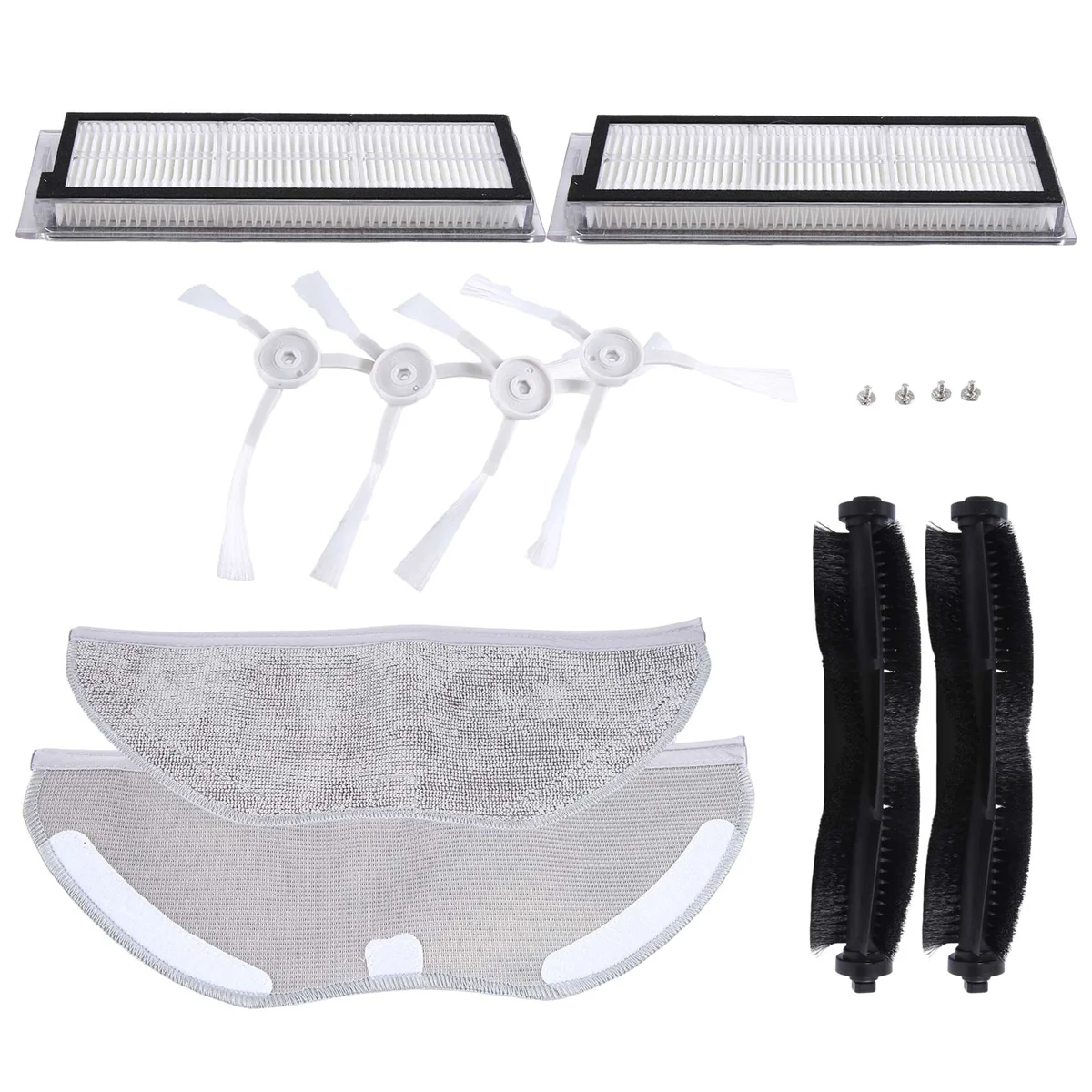 ملحقات الكناس فلتر HEPA الأسطوانة الرئيسية فرشاة جانبية لقطع غيار المكنسة الكهربائية الروبوتية 360 S6 Pro S9 X95