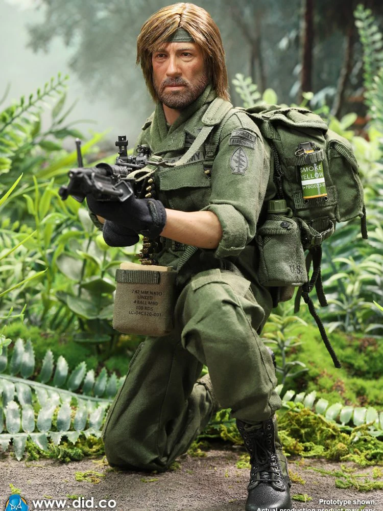 DEED V80184 1/6 US Army Colonel James Barokke Doek Action Figure Vietnam Oorlog Historische Militaire Fans 12 "Volledige Set Soldaat Model