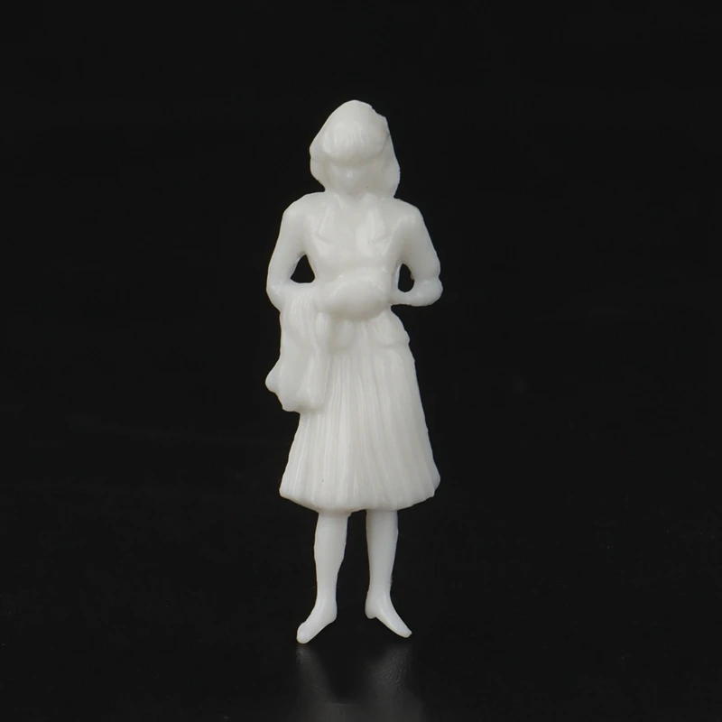 1:50 White Figures Architectural Model Human Scale HO Model Plastic Peoples