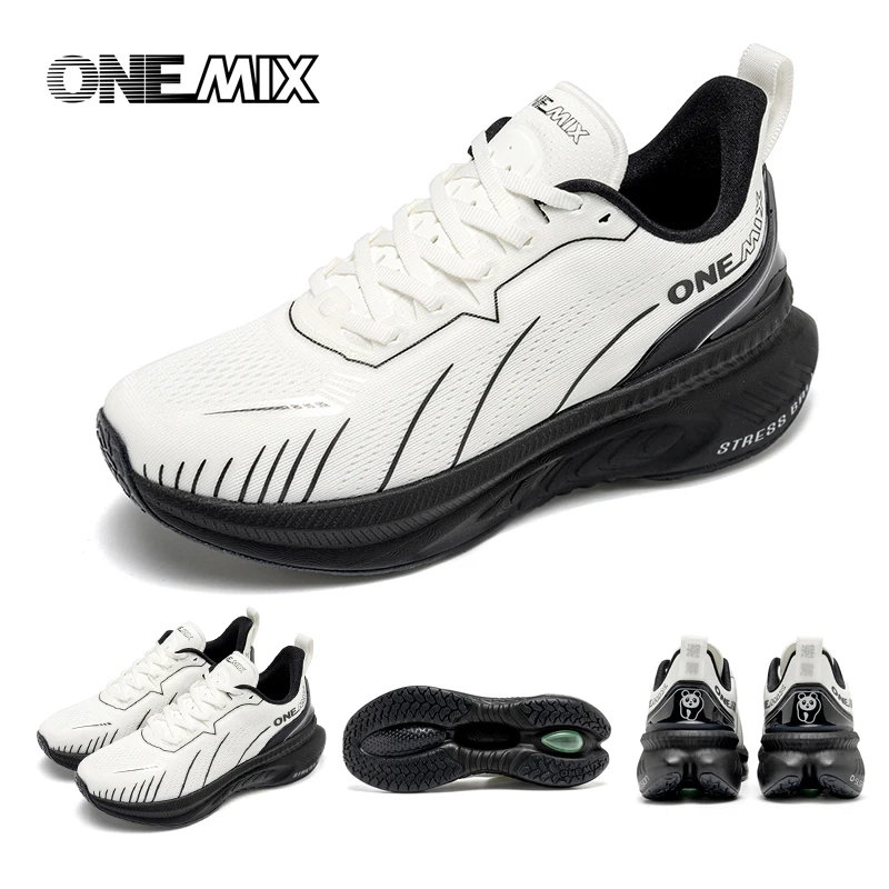 ONEMIX Gepolsterte Laufschuhe für Damen, Herbst und Winter, Heavy Runners, Schnürschuhe für Damen, Springseil, Tanz, rutschfeste Outdoor-Sneaker – Detail 20