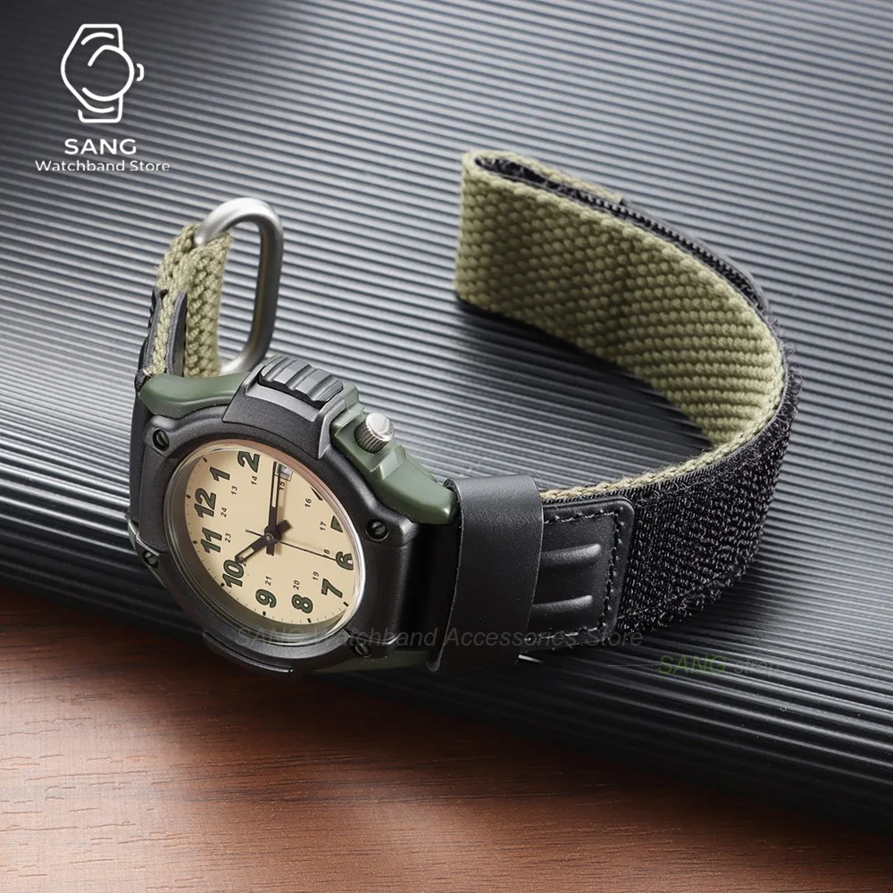 19mm 20mm 22mm Soft Nylon Leather Loop Watch Bands Strap Quick Release Waterproof Replacement Bracelet Sport Wristbelt for Seiko