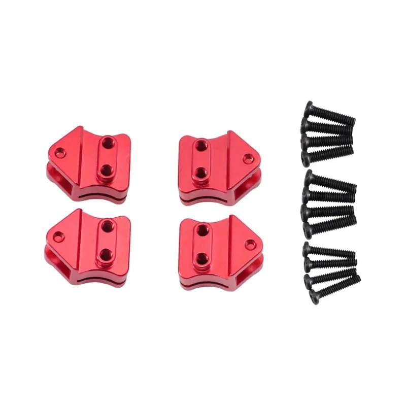 YSUN-For 1/10 Scale C8815 & 1/12 Scale C8835 Hummer H1 RC Car-Steel Mounting Ear Accessories