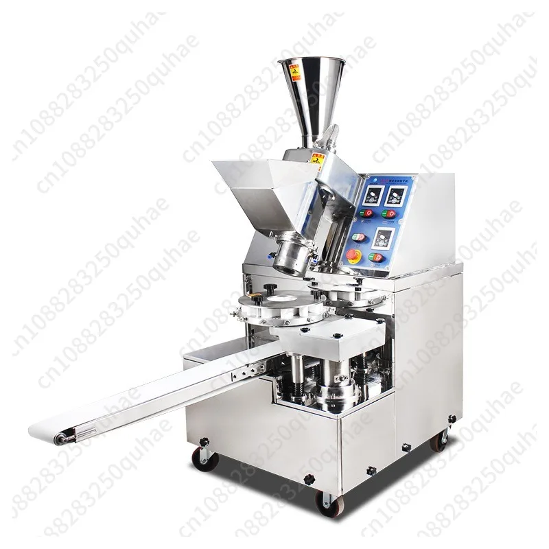 Fully Automatic Stuffed Bun Making Machine, Stainless Steel Commercial Equipment For Steamed