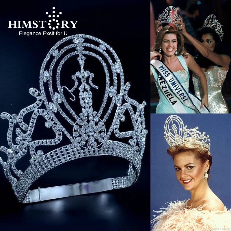 Himstory-corona ajustable de MISS UNIVERSE, diadema grande de círculo completo, MIKIMOTO (1963-2001), 2002-2007