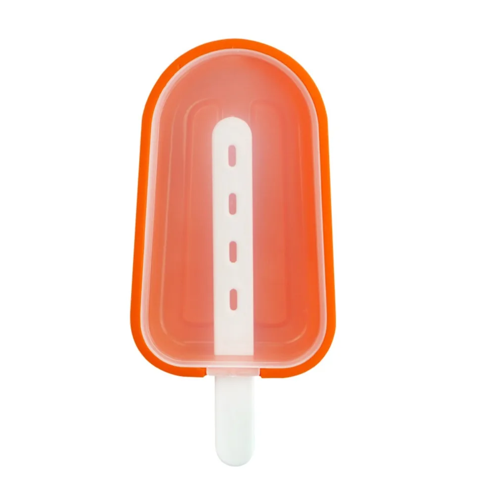 

DIY With Lid and Sticks Silicone Popsicle Mould Stackable Reusable Popsicle Maker Easy To Demould Ice Cream Mold Juice