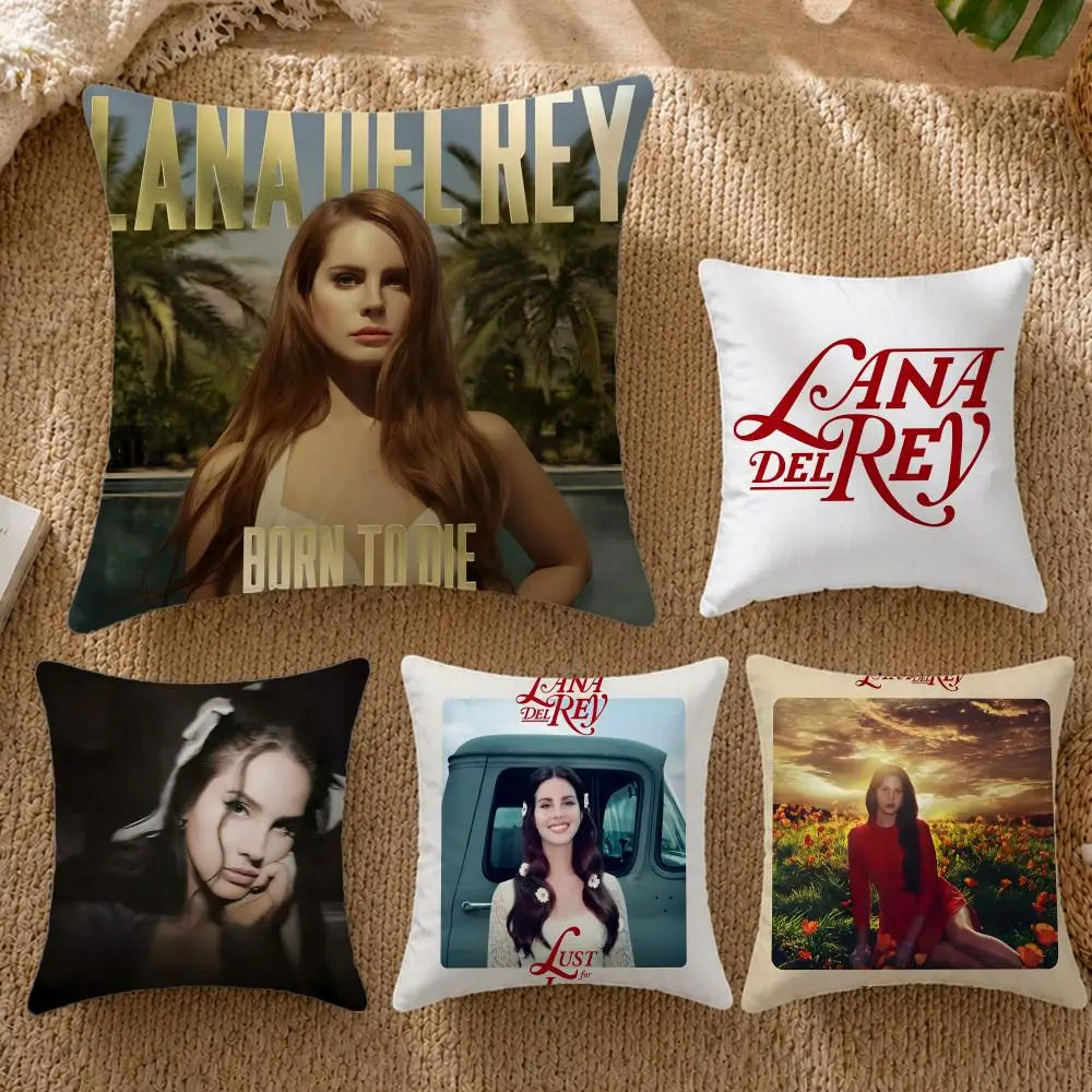 Funda de cojín de moda LLana Del Reyew, funda de almohada decorativa para sofá, cama, decoración del hogar, 50x50, 45x45, 40x40