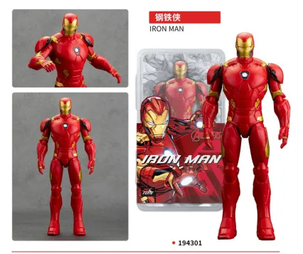 شخصيات أنيمي مارفل أفنجرز الجديدة باتمان سبايدرمان هالك ثور فالكون تماثيل تزيين السيارة دمية ألعاب أطفال هدايا المشجعين #3