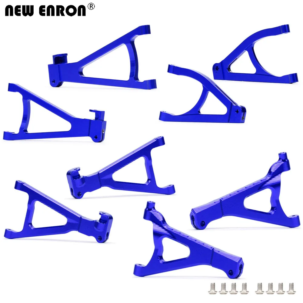 NEW ENRON Metal CNC Front Rear Upper Lower Suspension Arm 7131 7132 For RC CAR Traxxas 1/16 E-Revo VXL 71076 71054