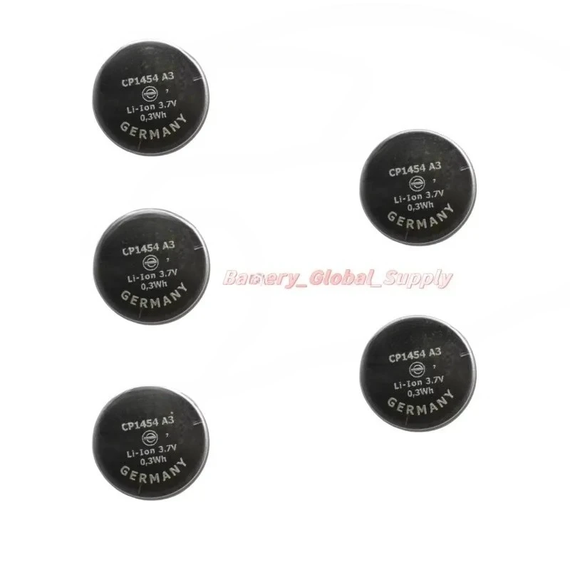 

5 Pieces CP1454 A3 Battery Lir1454 3.7V for Bluetooth Headset, Brand New -
